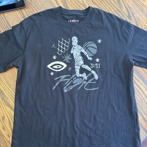 air jordan in flight women’s loose fit shirt large